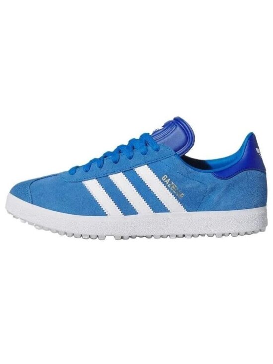 adidas Gazelle - Size 10.5 Mens Spikeless Golf Shoes Royal Blue White IH2267 NEW main image 6